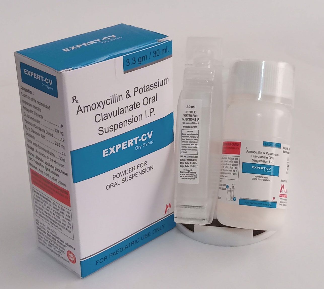 Amoxycillin 200mg + Clavulanic Acid 28.5 mg Dry Syrup